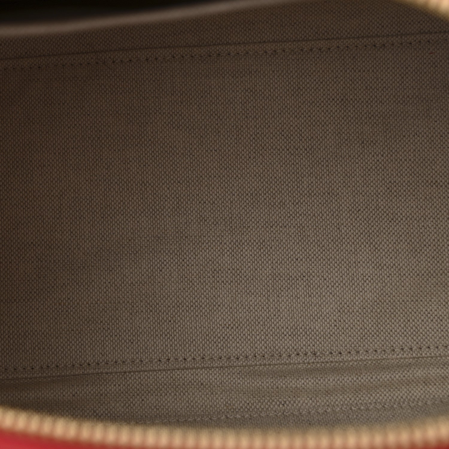MCM Maxi Visetos Medium Ella Boston Bag Candy Red 5 of 9