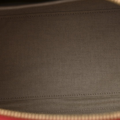 MCM Maxi Visetos Medium Ella Boston Bag Candy Red 5 of 9