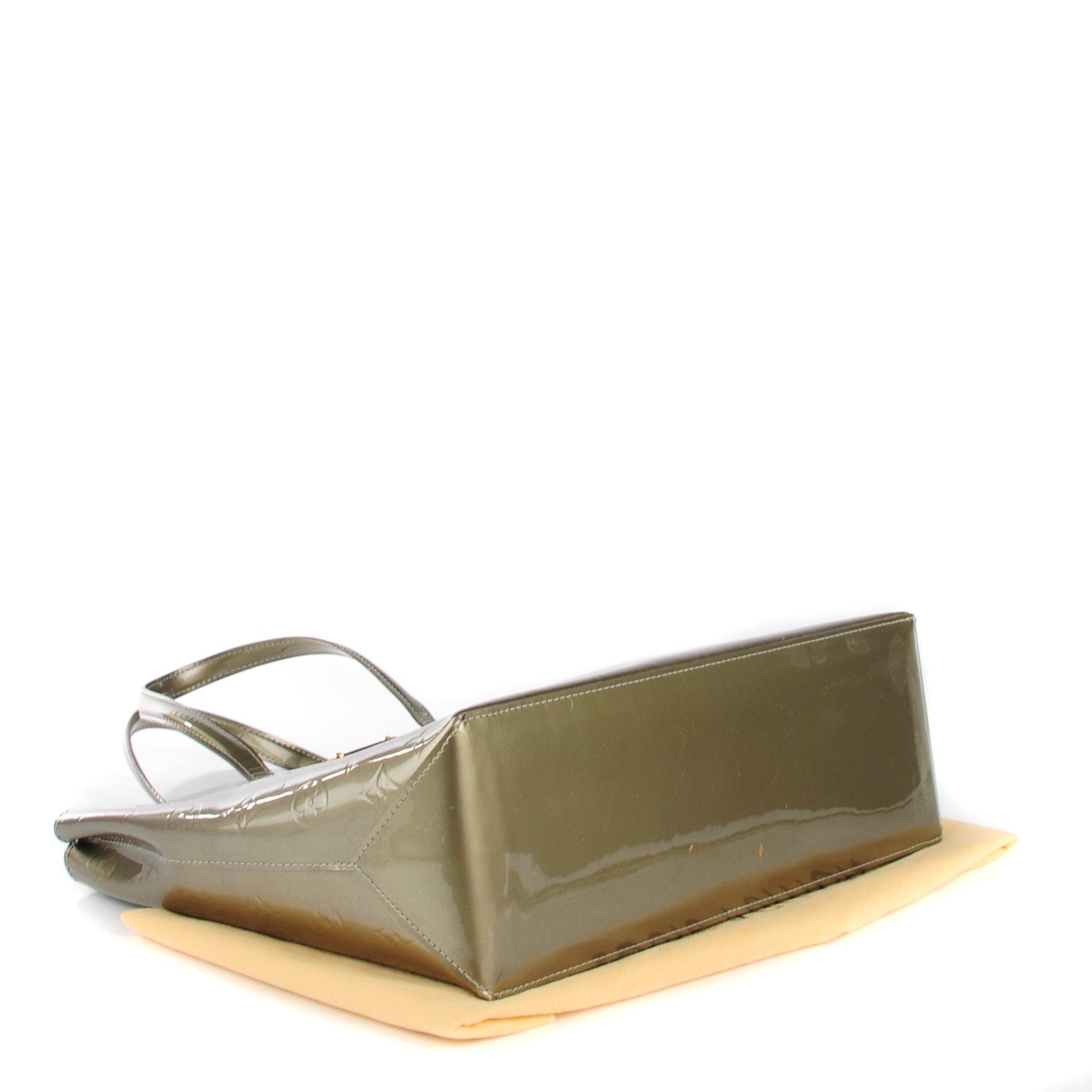 Louis Vuitton Vernis Wilshire GM Gris Art Deco 4 of 7