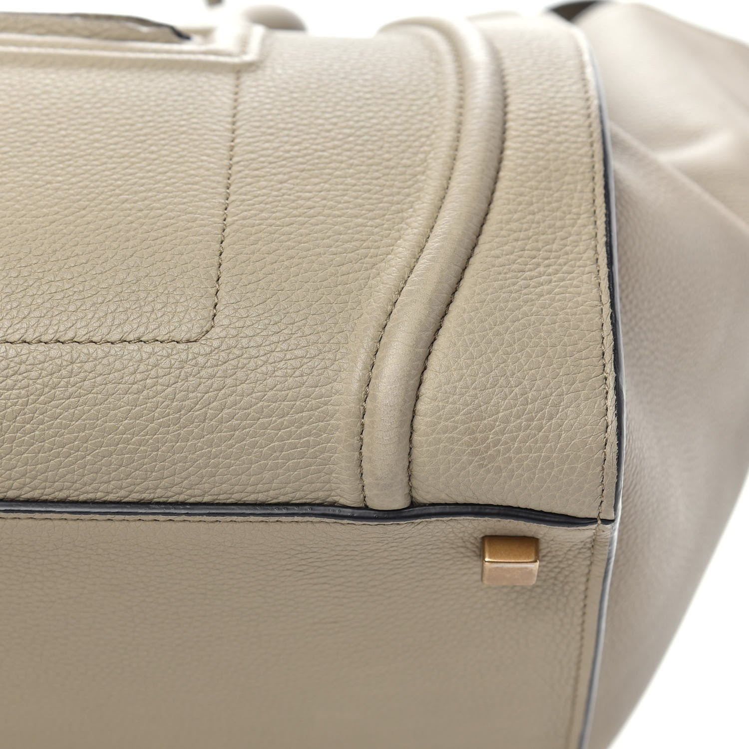 Celine Baby Grained Calfskin Medium Phantom Luggage Quartz 13 of 14