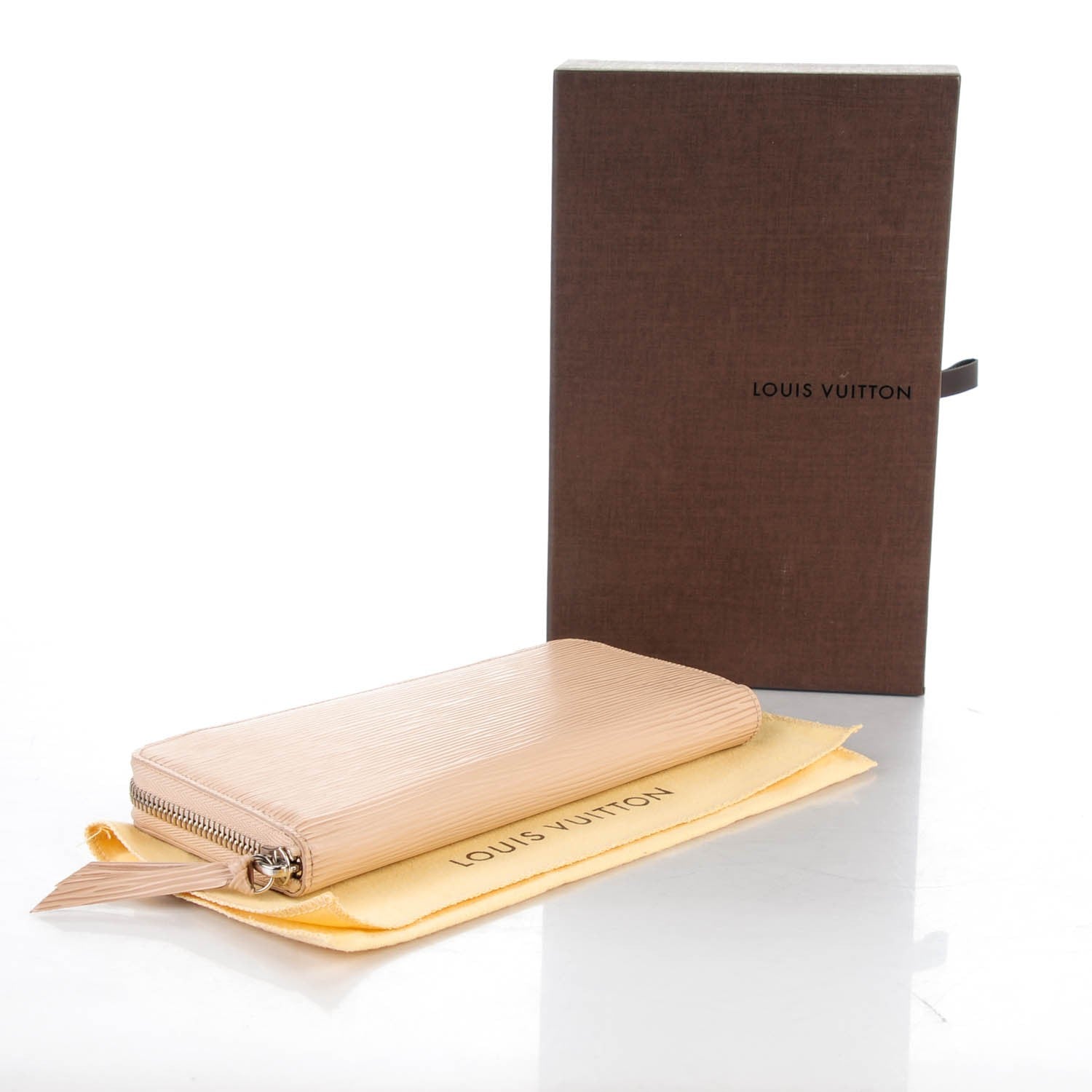 Louis Vuitton Epi Clemence Wallet Dune 4 of 7