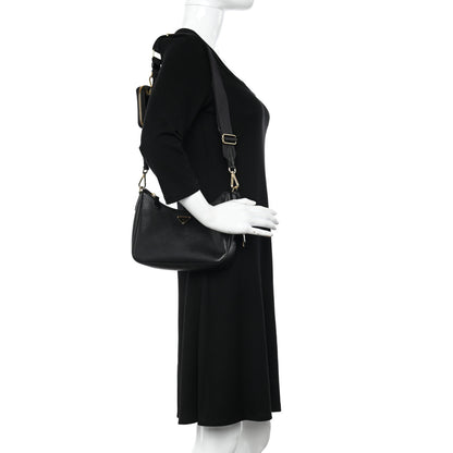 Prada Saffiano Lux Re-Edition 2005 Shoulder Bag Black 2 of 12