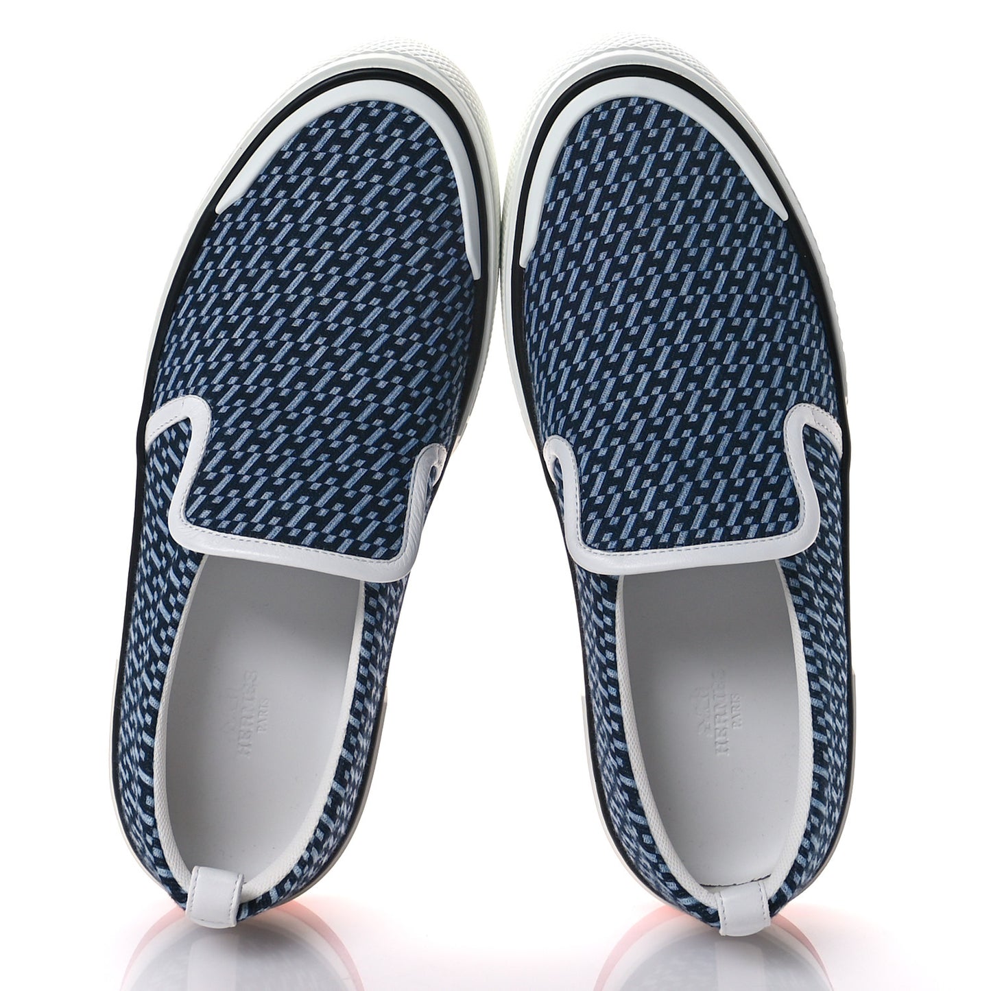 Denim H En Bais Mens Gliss Sneakers 42.5 Bleu Clair