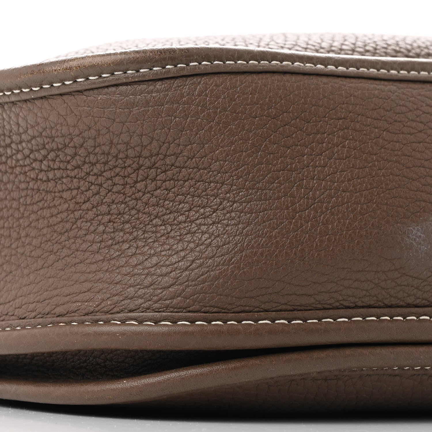 Hermes Taurillon Clemence Evelyne III PM Etoupe 9 of 15