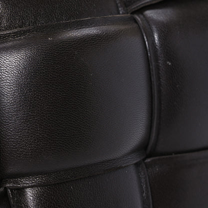 Bottega Veneta Lambskin Maxi Intreccio Padded Chain Cassette Crossbody Bag Fondant 14 of 18