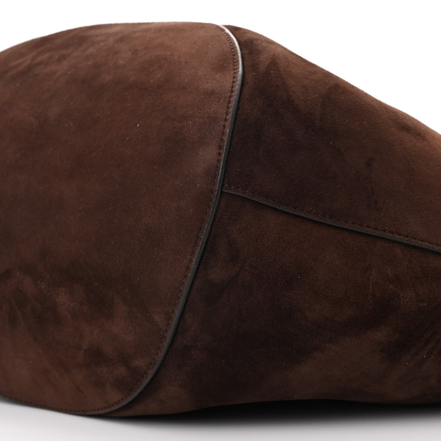 Suede Calfskin Medium Lotus Tote Coffee