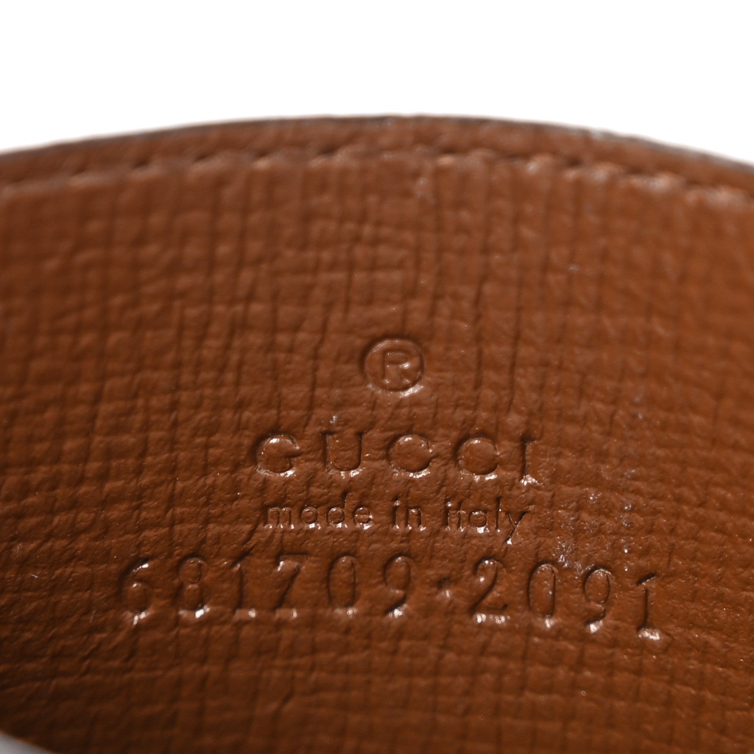 Balenciaga X GUCCI GG Monogram Azalea Calfskin Neo Classic Card Holder Beige Ebony Brown Sugar 6 of 11
