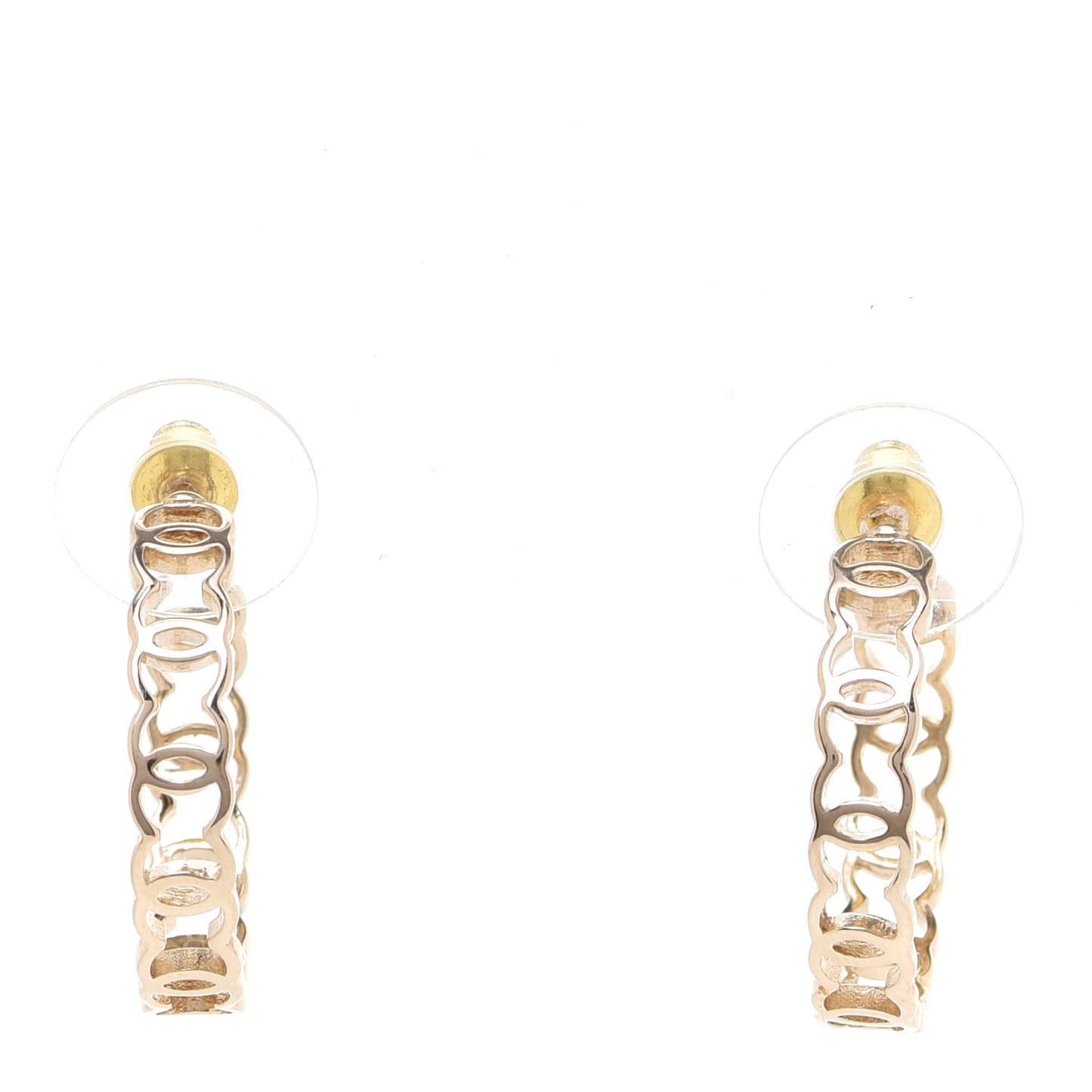 CC Hoop Earrings Gold