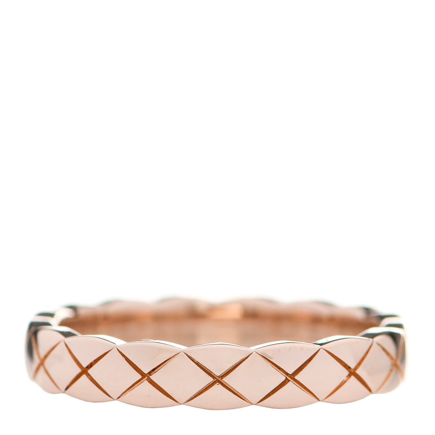 Chanel 18K Beige Gold Mini Coco Crush Ring 49 4.75 3 of 7