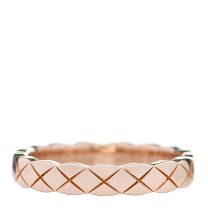 Chanel 18K Beige Gold Mini Coco Crush Ring 49 4.75 3 of 7
