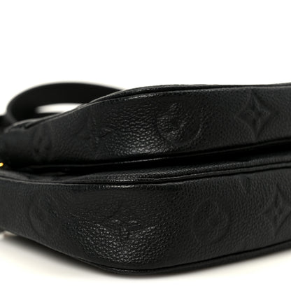 Louis Vuitton Empreinte Monogram Giant Multi Pochette Accessories Black 10 of 11