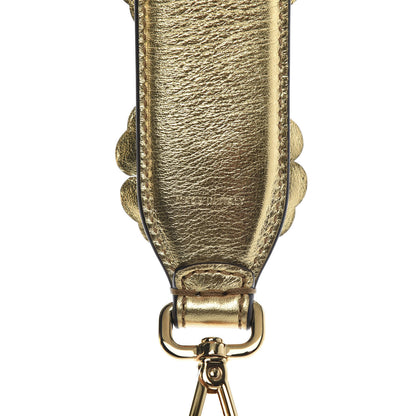 Fendi Vitello Catalan Mirror Flowerland Studded Strap You Gold 4 of 5