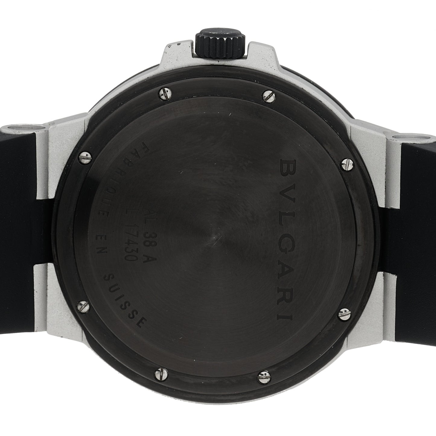 Aluminum Rubber 38mm Diagono Automatic Watch