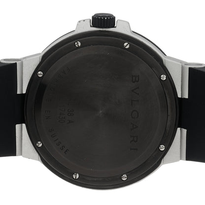 Bulgari Aluminum Rubber 38mm Diagono Automatic Watch 4 of 4