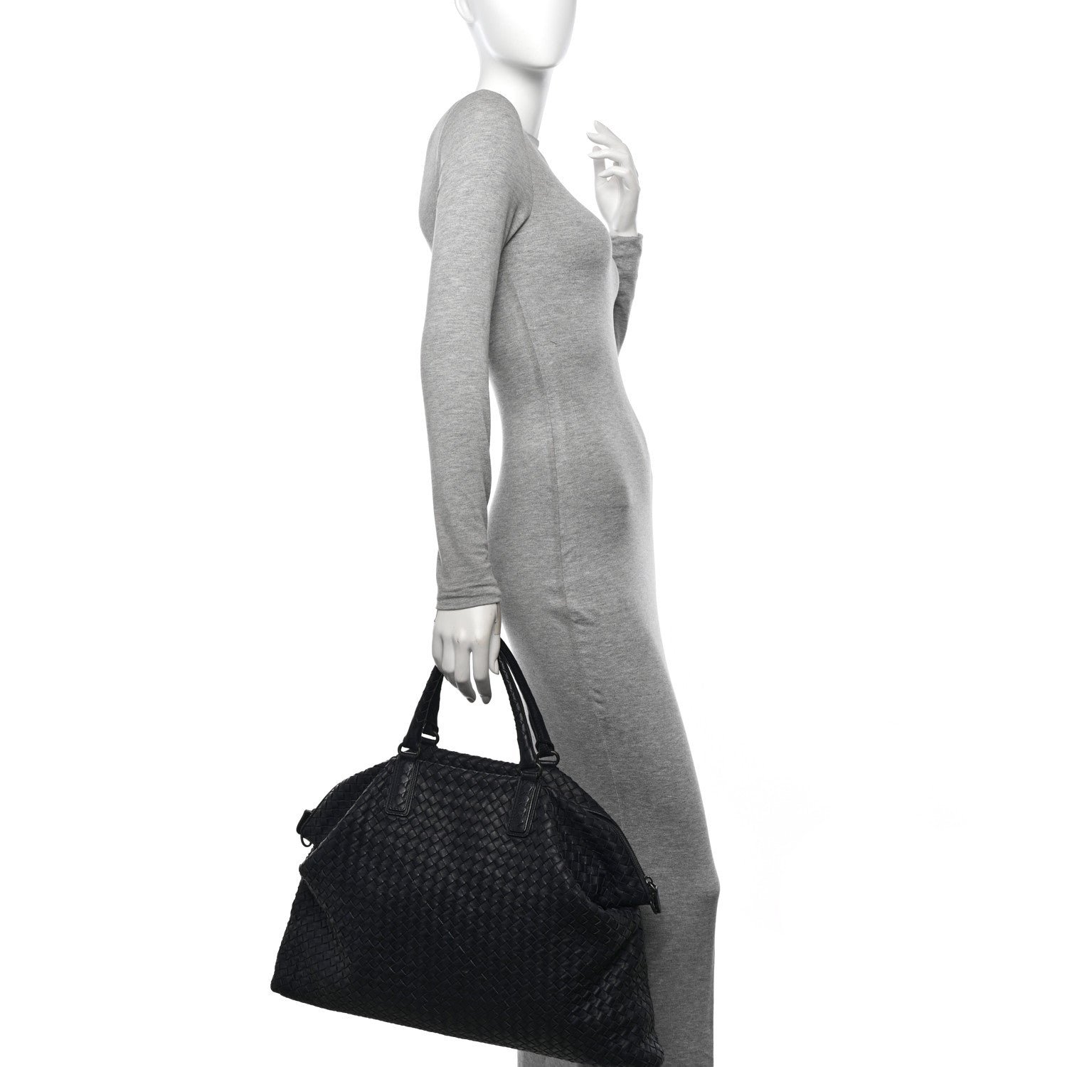 Bottega Veneta Nappa Intrecciato Maxi Convertible Tote Tourmaline 2 of 8