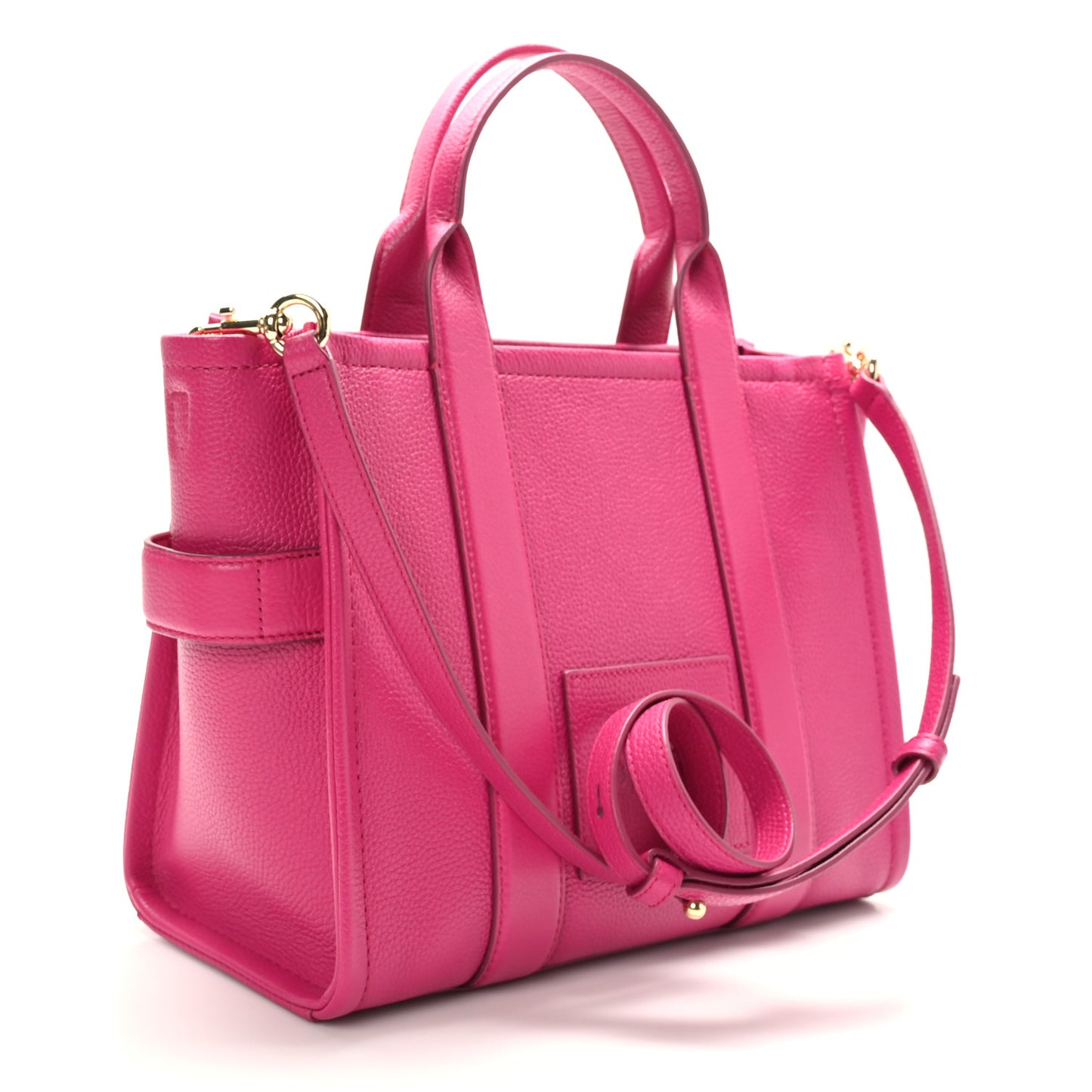 Grained Calfskin Medium The Tote Bag Lipstick