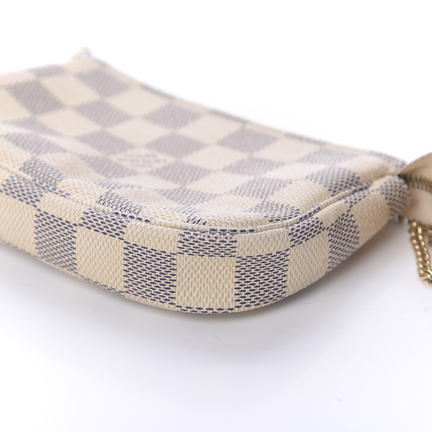Louis Vuitton Damier Azur Mini Pochette Accessories 7 of 10