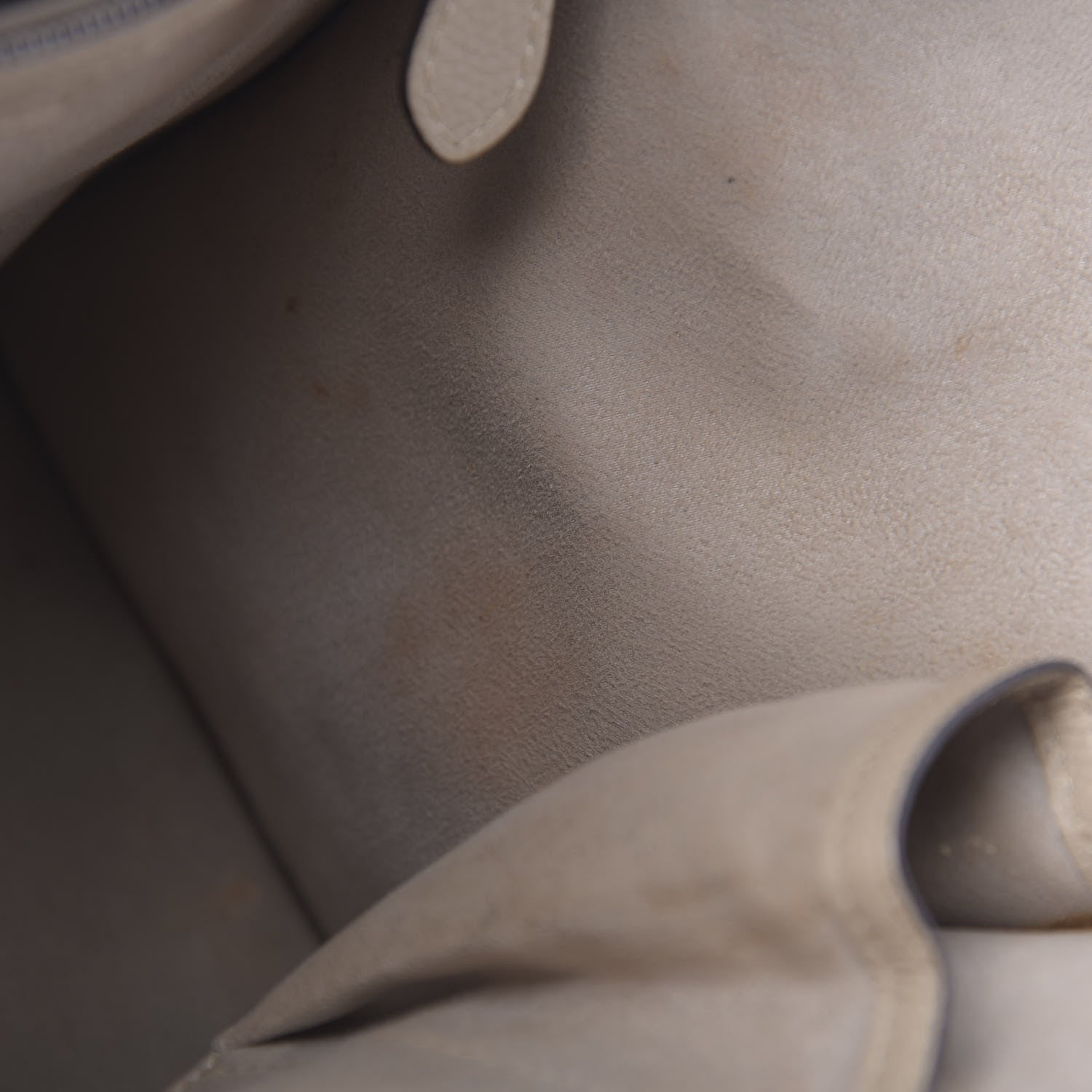 Celine Drummed Calfskin Mini Luggage Dune 11 of 20