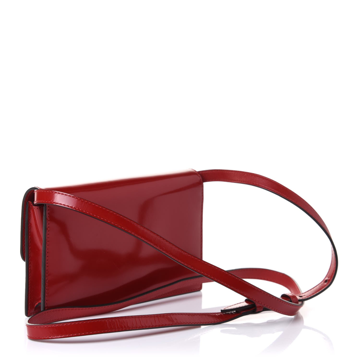 Gucci Shade Lux Calfskin Icon Wallet Hibiscus Red 3 of 10