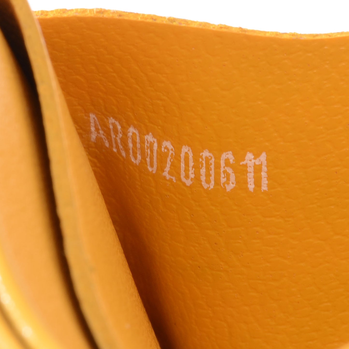 Goyardine Saint Sulpice Card Holder Yellow