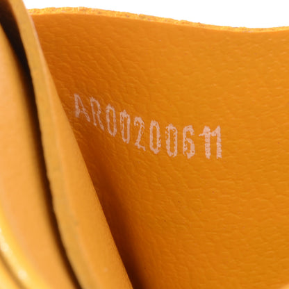 Goyard Goyardine Saint Sulpice Card Holder Yellow 6 of 7