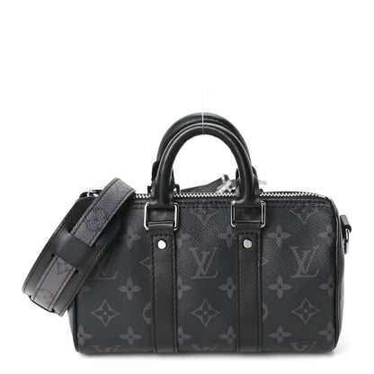Louis Vuitton Reverse Monogram Eclipse Keepall XS Black 1 of 9