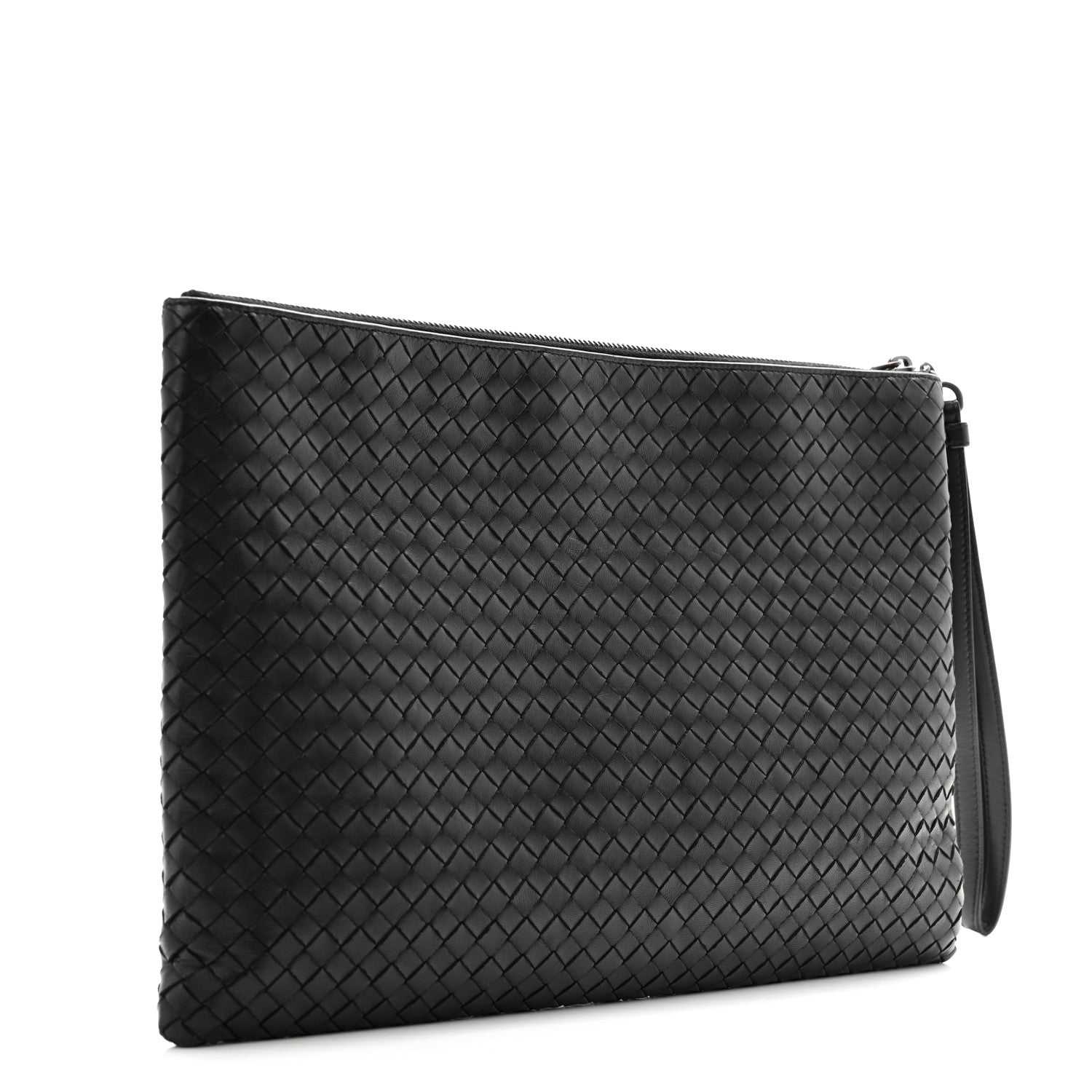 Bottega Veneta Nappa Intrecciato Document Case Black 3 of 10