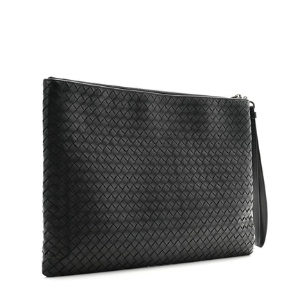 Bottega Veneta Nappa Intrecciato Document Case Black 3 of 10