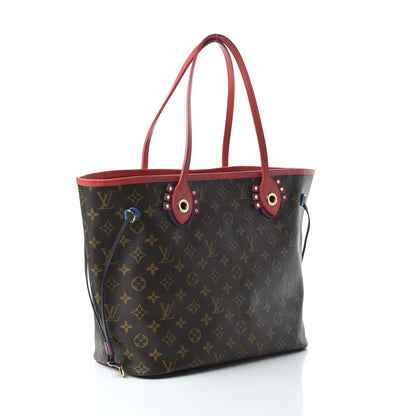 Louis Vuitton Monogram Totem Neo Neverfull MM Flamingo 4 of 12