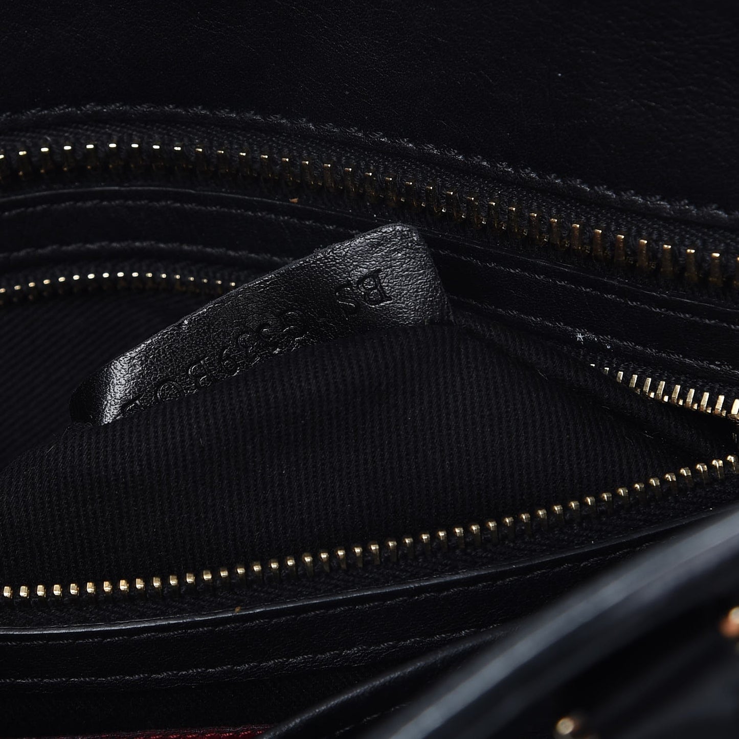 Vitello Rockstud Double Handle Tote Black