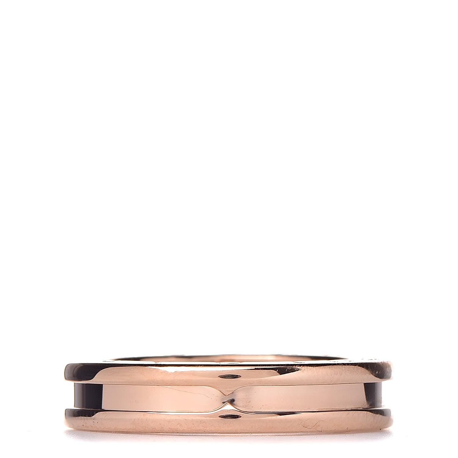 Bulgari 18K Rose Gold B.Zero1 One-Band Ring 54 6.75 3 of 5