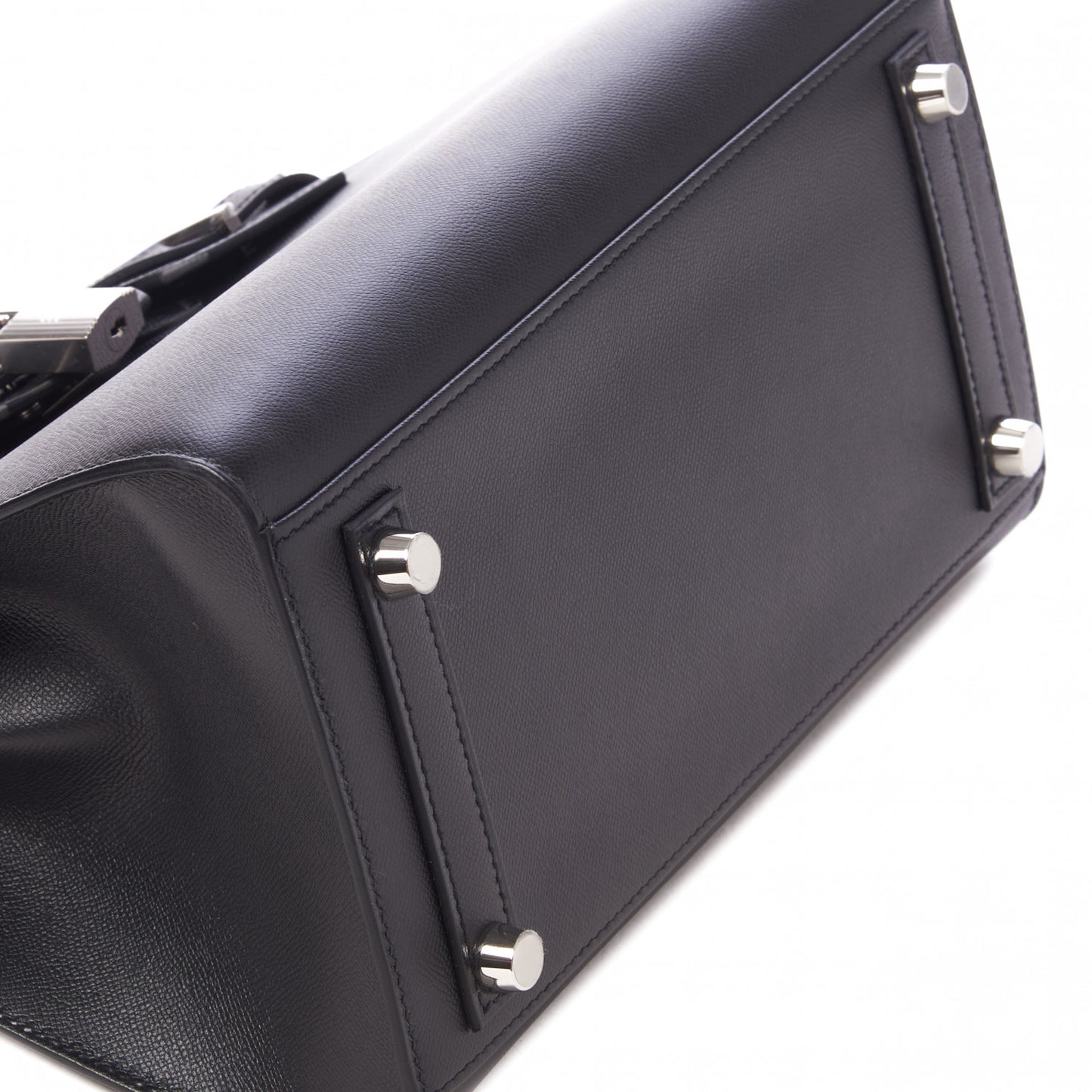 Madame Calfskin Birkin Sellier 25 Black