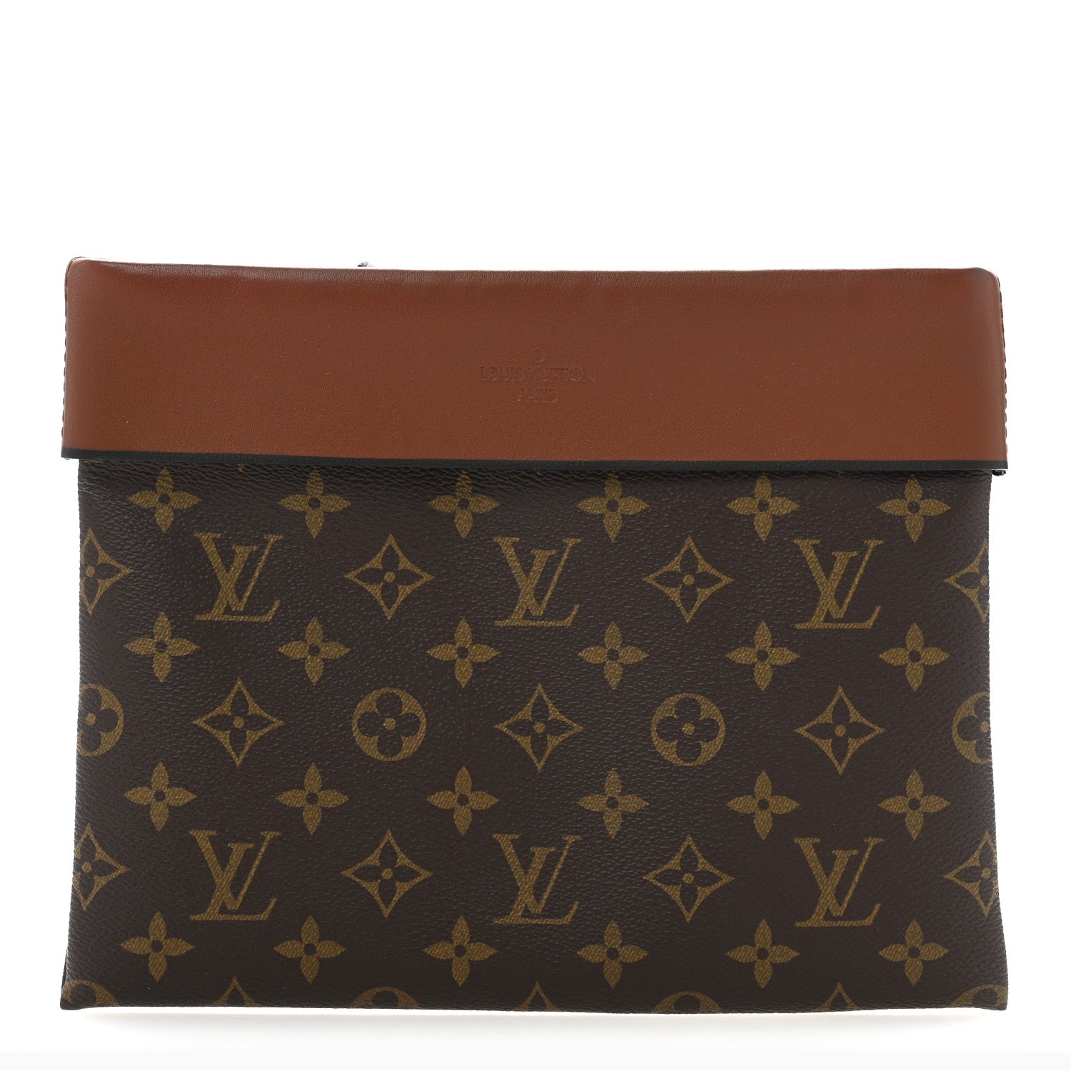 Louis Vuitton Monogram Tuileries Pochette Caramel 1 of 8
