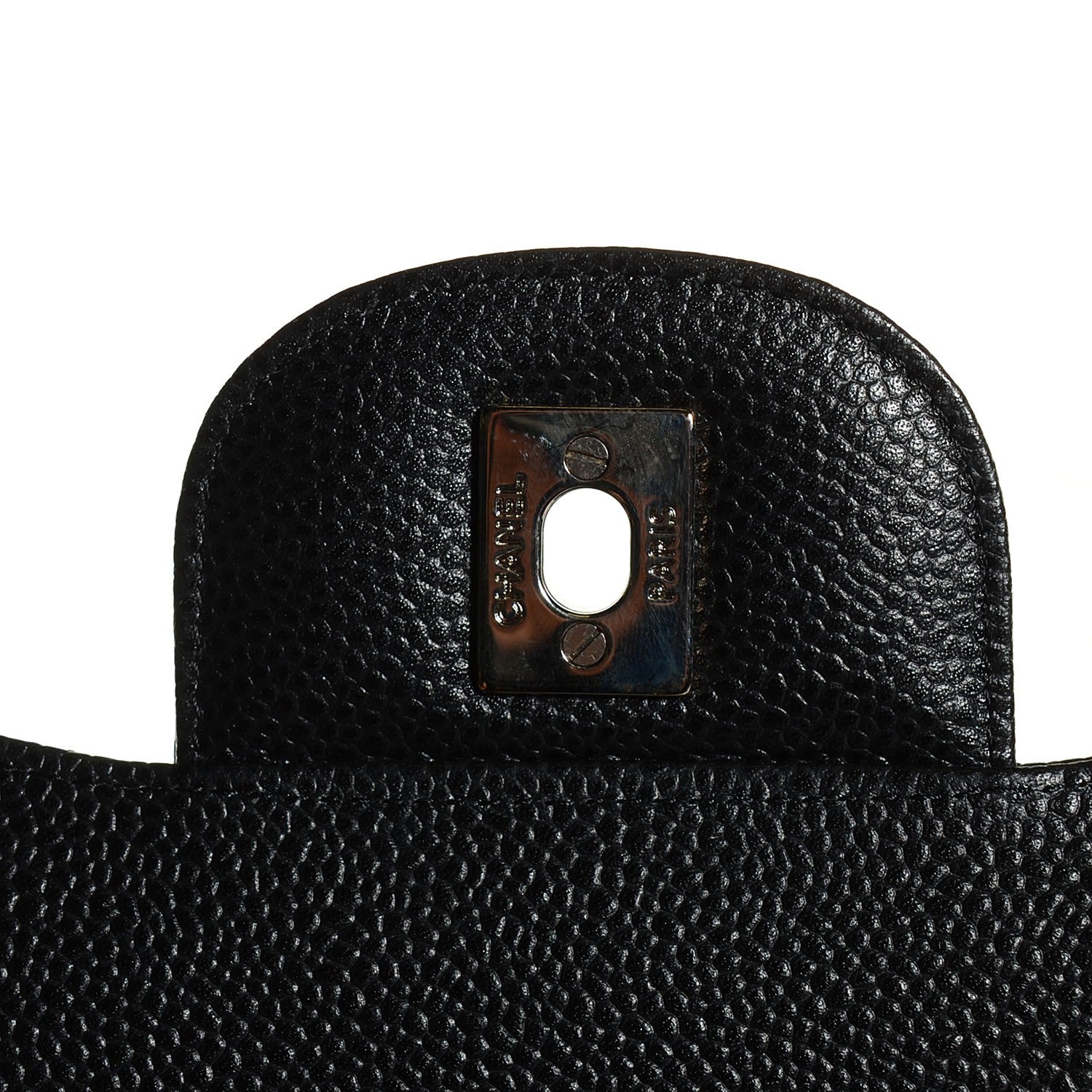 Chanel Caviar Quilted Jumbo Double Flap Black 5 of 8