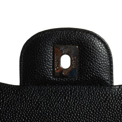 Chanel Caviar Quilted Jumbo Double Flap Black 5 of 8