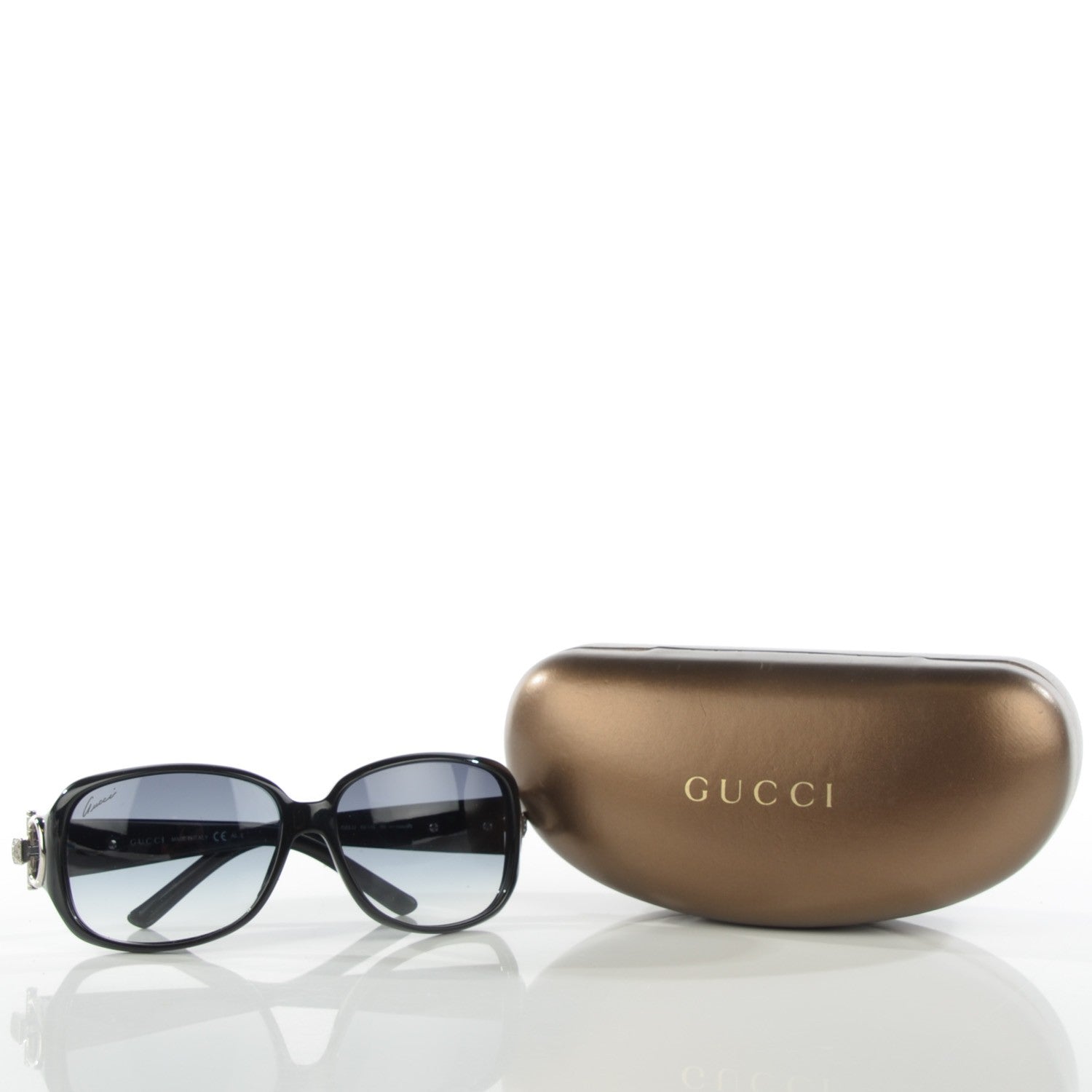 Gucci Crystal GG Sunglasses 3168/S Black 3 of 5