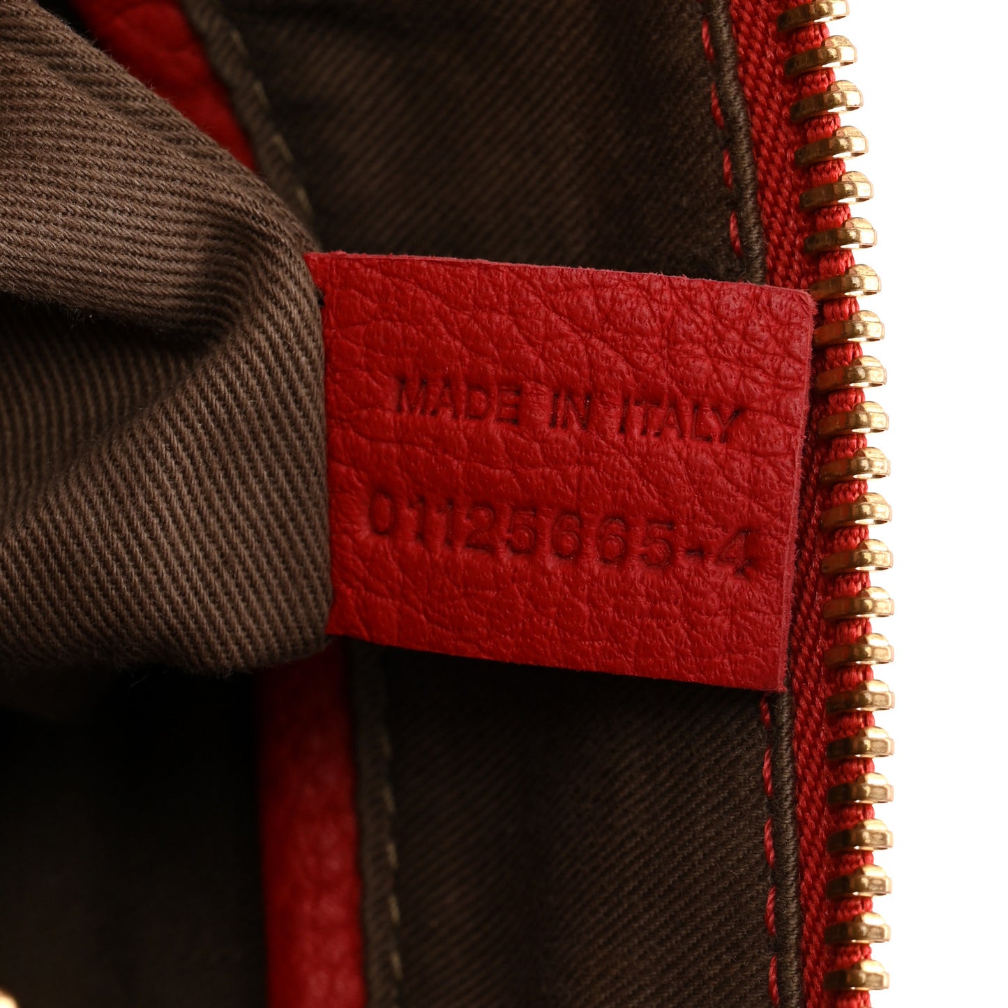 Calfskin Medium Marcie Satchel Red