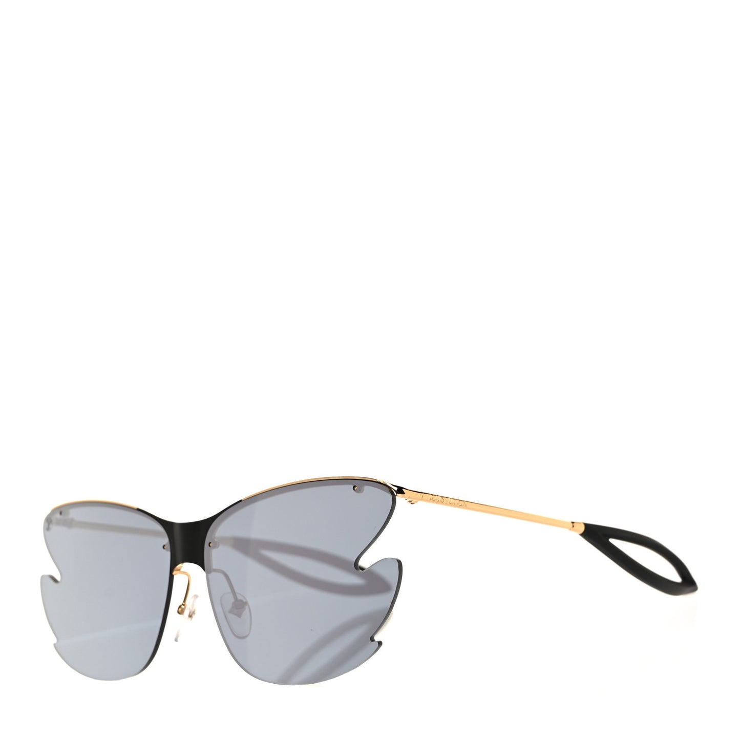 Bohemian Vuittony Square Sunglasses Z1235E Silver Mirror