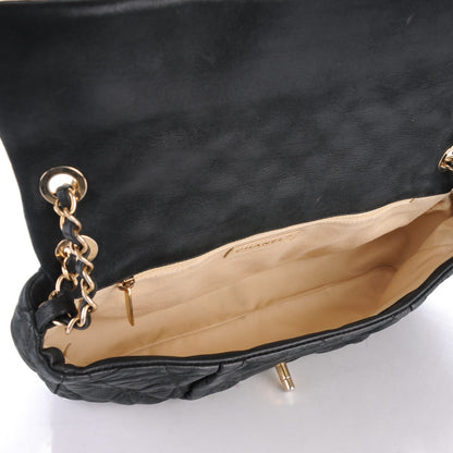 Chanel Iridescent Calfskin Large Chic Quilt Flap Black 5 of 9