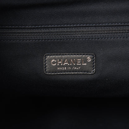 Chanel Canvas Large Deauville Backpack Denim Blue 6 of 10