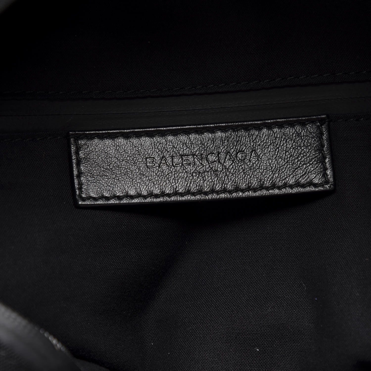 Balenciaga Nylon Political Campaign Logo Embroidered Explorer Backpack Black 5 of 9