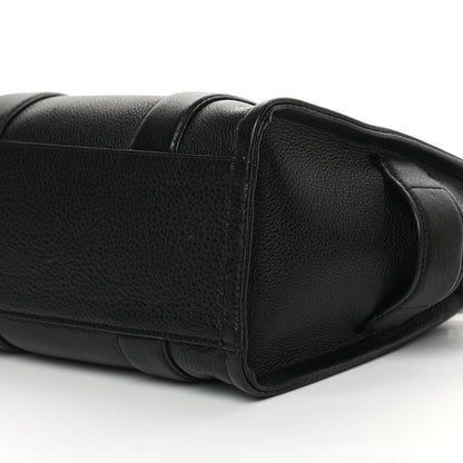 Marc Jacobs Grained Calfskin Small The Tote Bag Black 11 of 12
