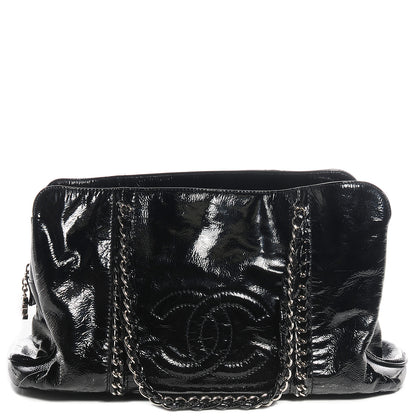 Chanel Patent Calfskin Large Luxe Ligne Tote Black 1 of 8