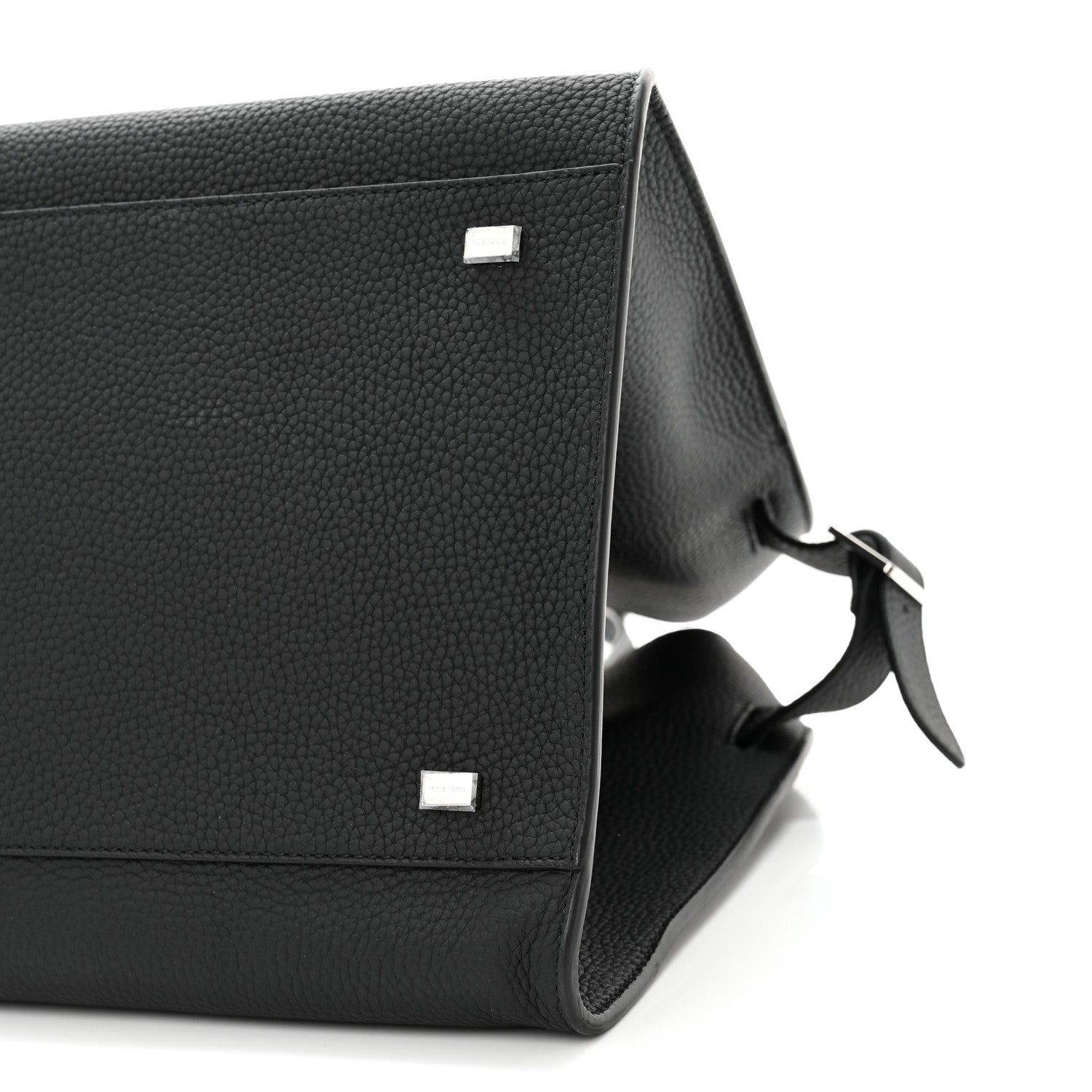 The Row Matte Grained Calfskin Soft Margaux 15 Black 9 of 9