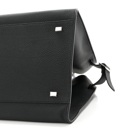 The Row Matte Grained Calfskin Soft Margaux 15 Black 9 of 9