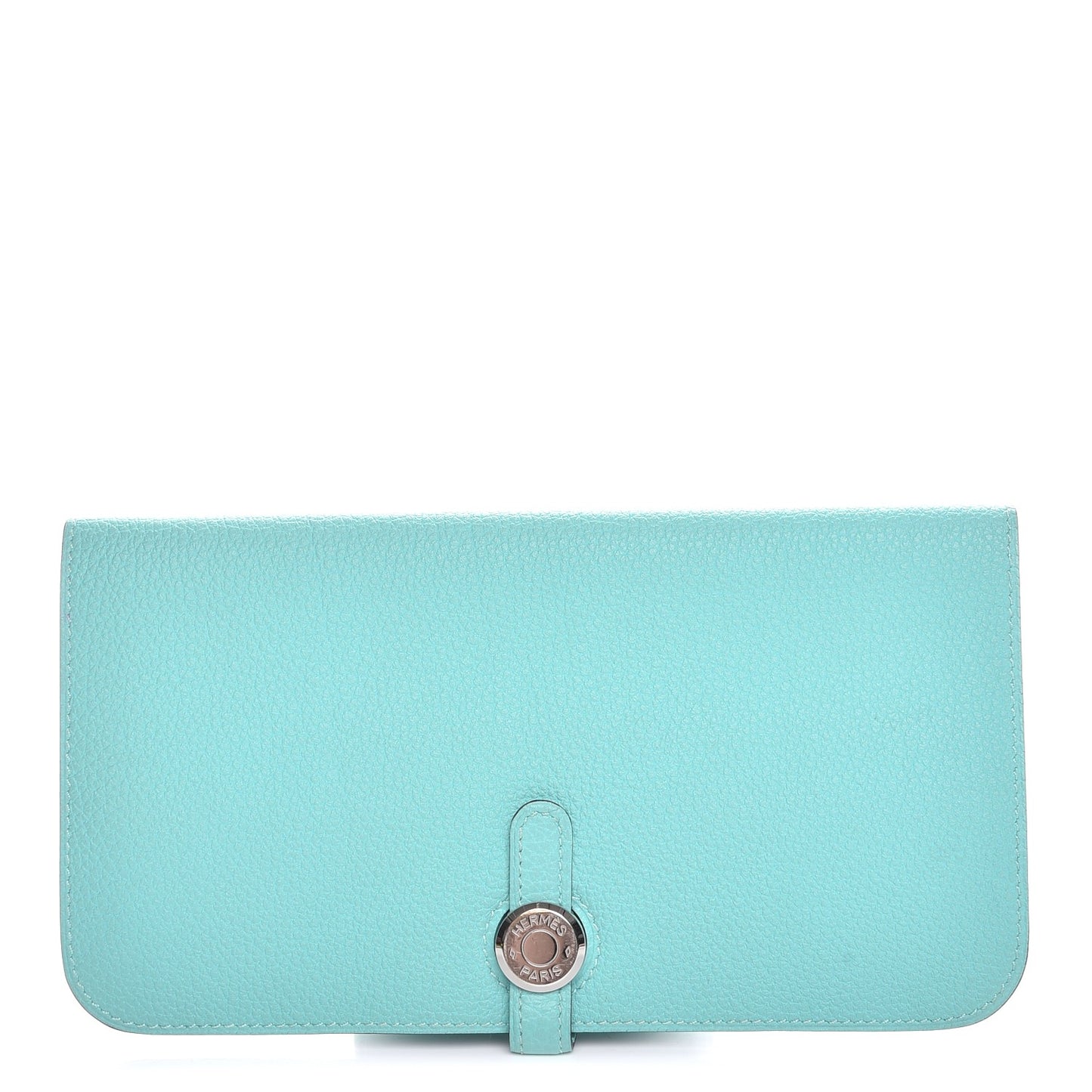 Togo Dogon Recto Verso Wallet Bleu Atoll