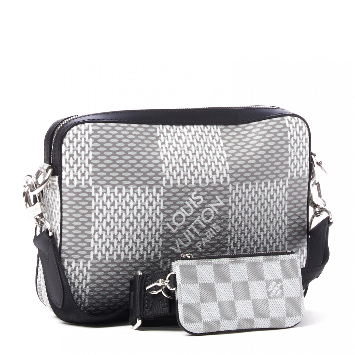 Damier Graphite 3D Trio Messenger Antarctica