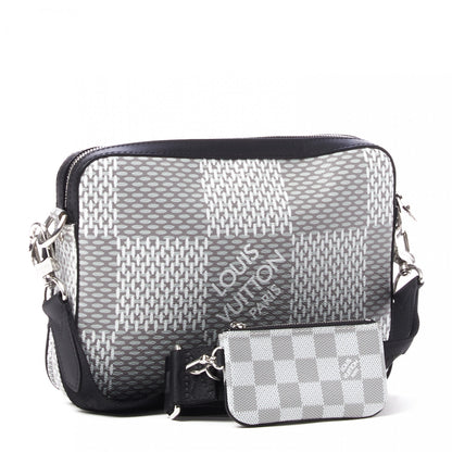 Louis Vuitton Damier Graphite 3D Trio Messenger Antarctica 2 of 8