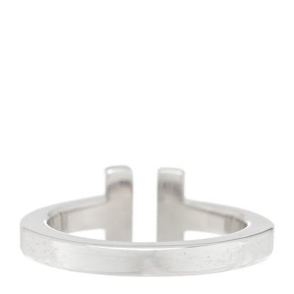 Tiffany Sterling Silver T Square Ring 50 5.25 3 of 5