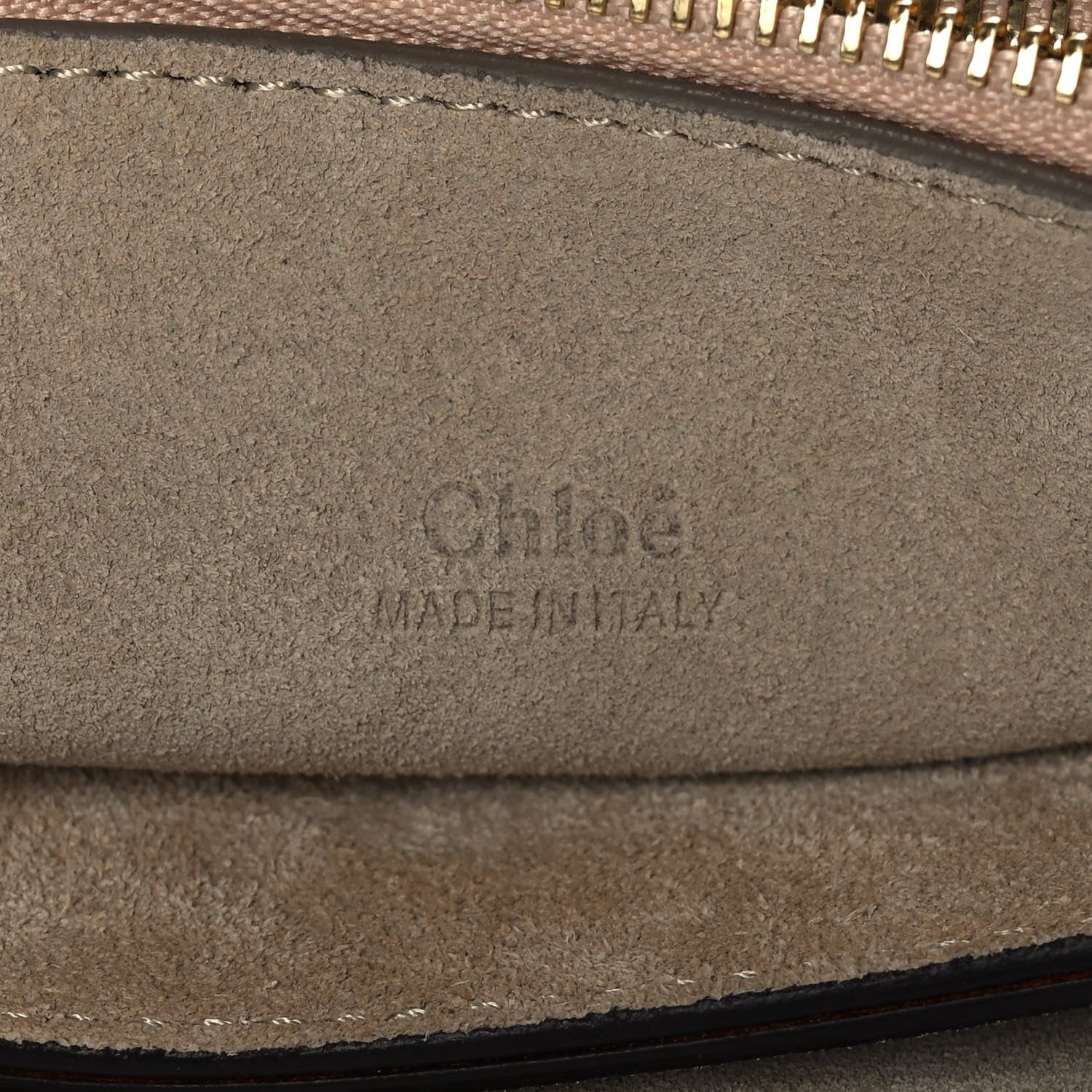 Chloe Suede Calfskin Medium Faye Shoulder Bag Tobacco 6 of 10